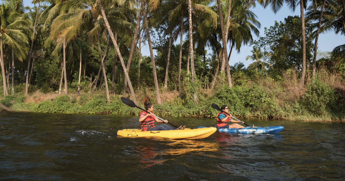 Kayaking in Goa